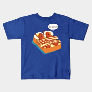 Breakfast in Bed Kids T-Shirt